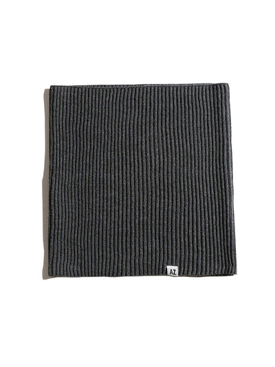 Knitted Snood in Charcoal Grey - Applied Zcience