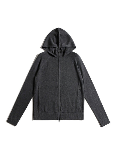 Eco Innovative Hoodie Sweater in Charcoal Grey - Applied Zcience
