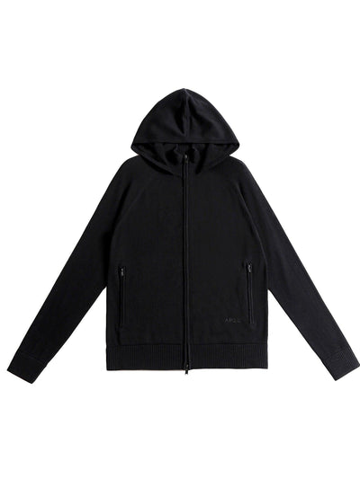 Eco Innovative Hoodie Sweater in Cool Black - Applied Zcience
